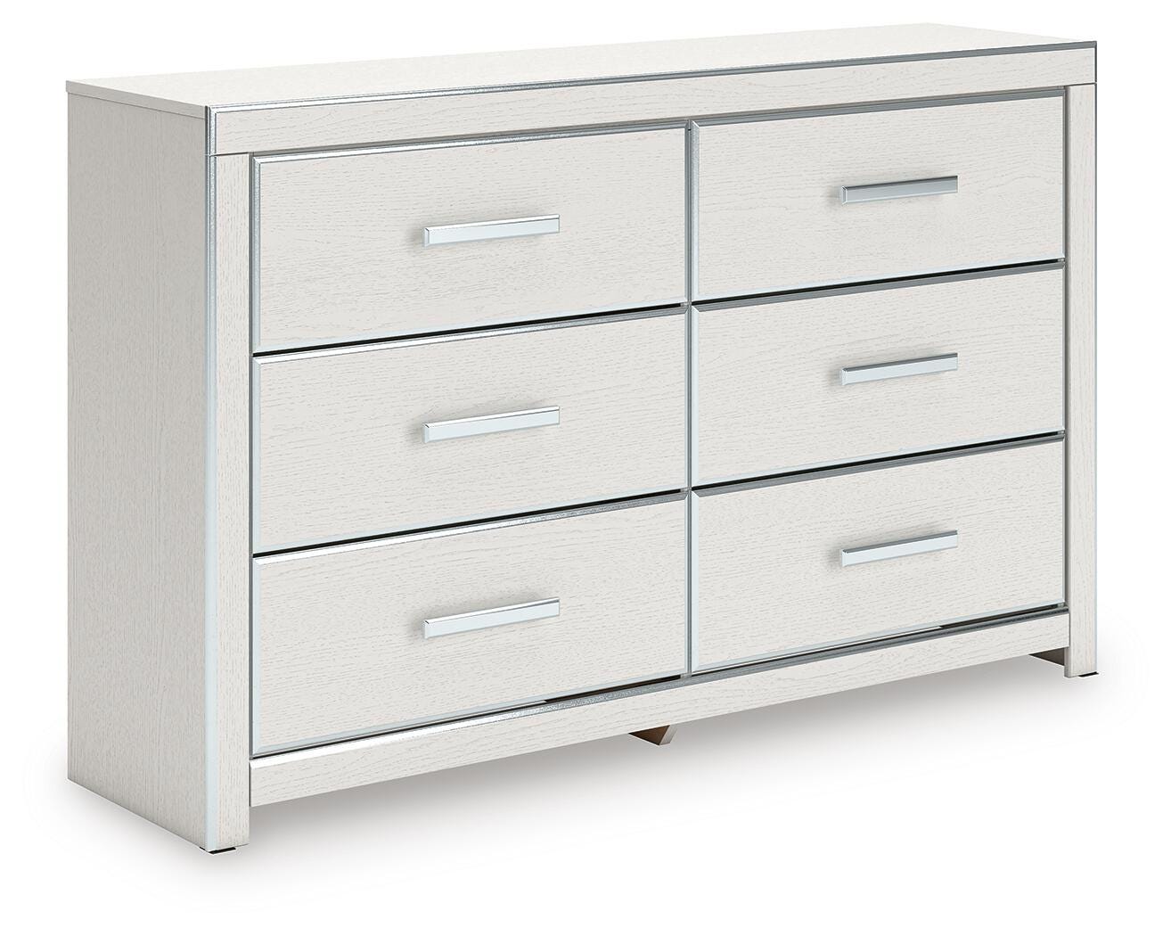 Zuraleus Upholstered Bed, Dresser and Nightstand