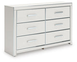 Zuraleus Upholstered Bed, Dresser and Chest