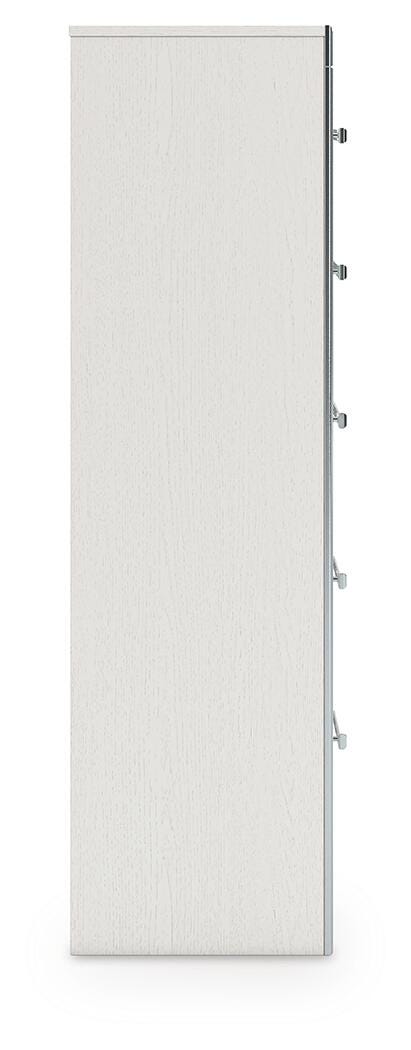 Zuraleus Upholstered Panel Bed, Dresser and Chest