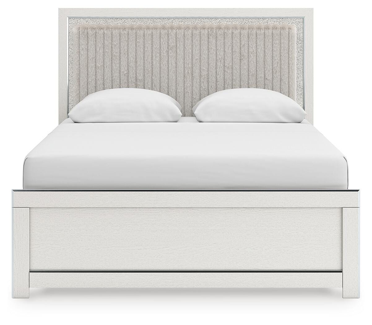 Zuraleus Upholstered Panel Bed and Dresser
