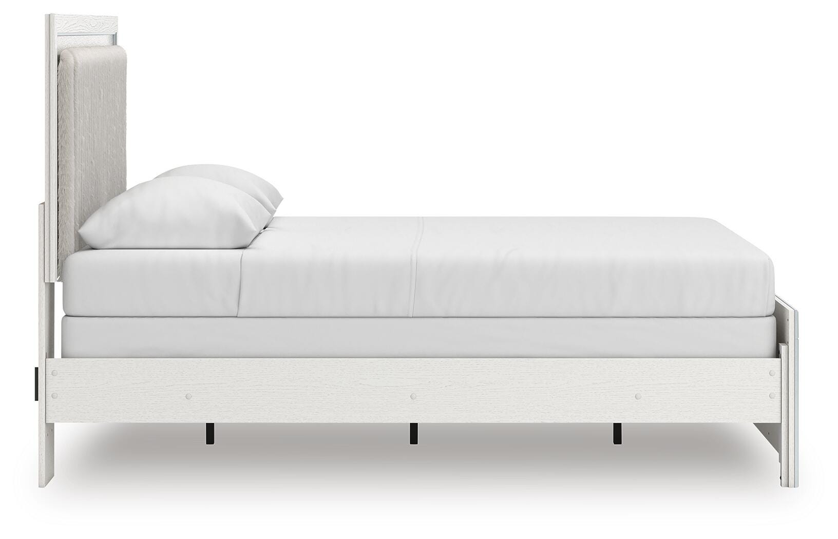 Zuraleus Upholstered Panel Bed, Dresser, Mirror, Chest and Nightstand