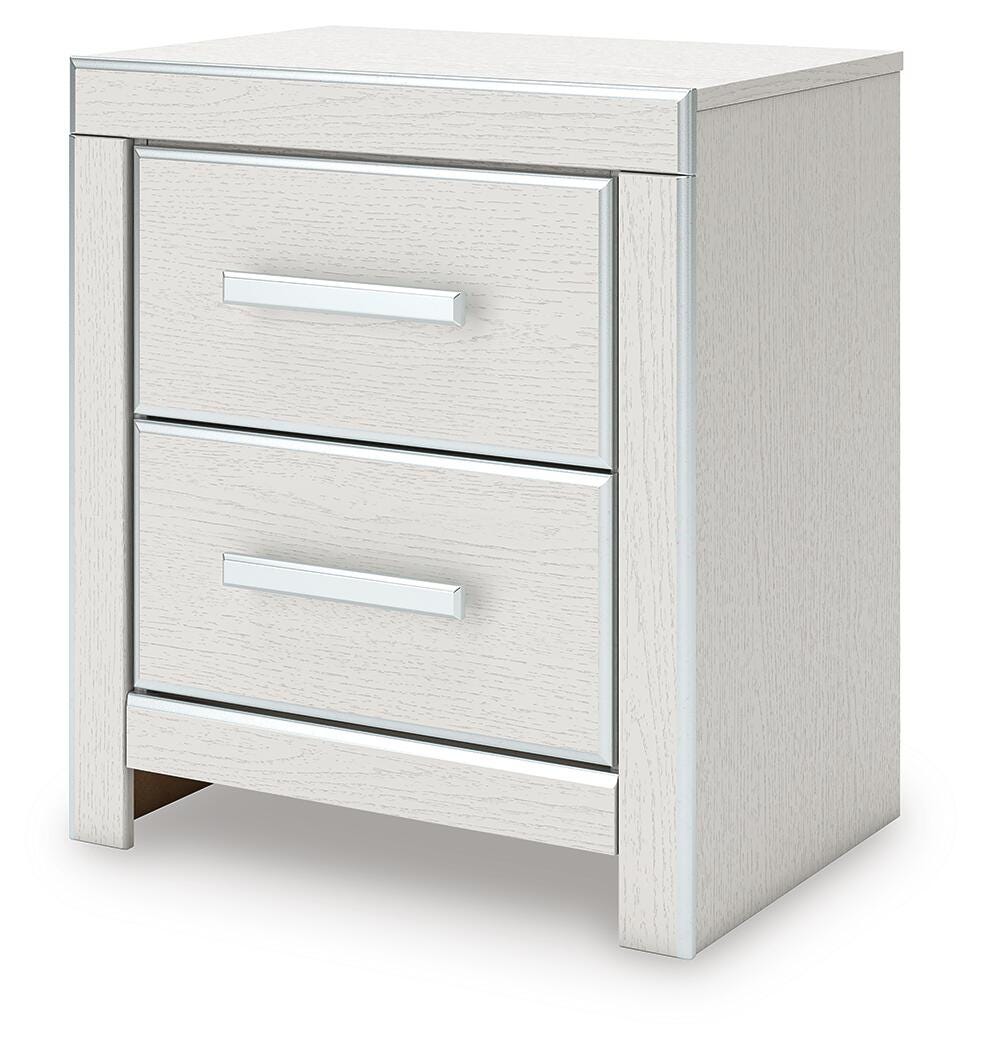 Zuraleus Upholstered Panel Platform Bed, Dresser, Mirror, Chest and Nightstand