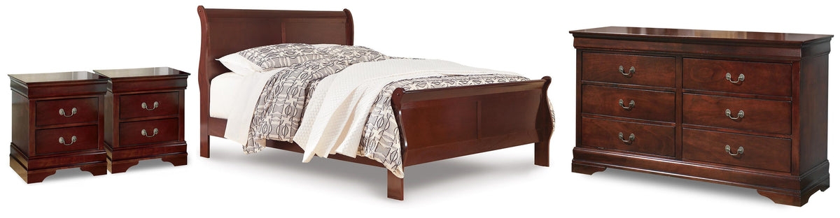Alisdair Sleigh Bed, Dresser and 2 Nightstands