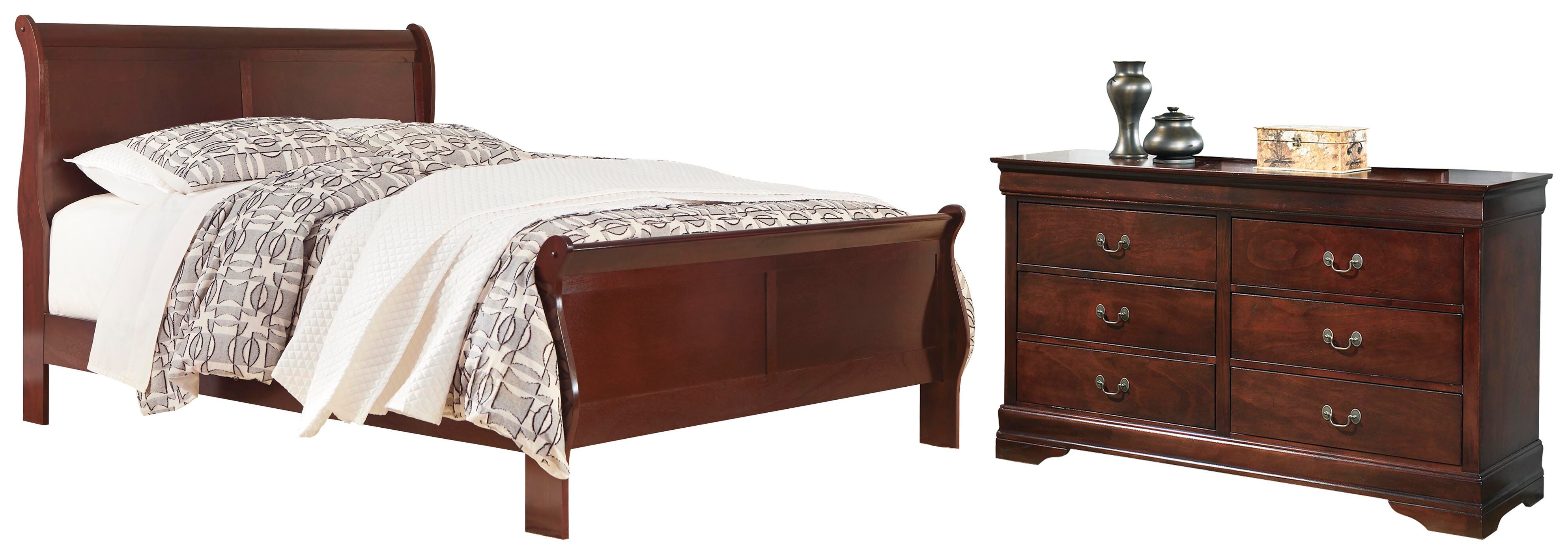 Alisdair Sleigh Bed with Dresser