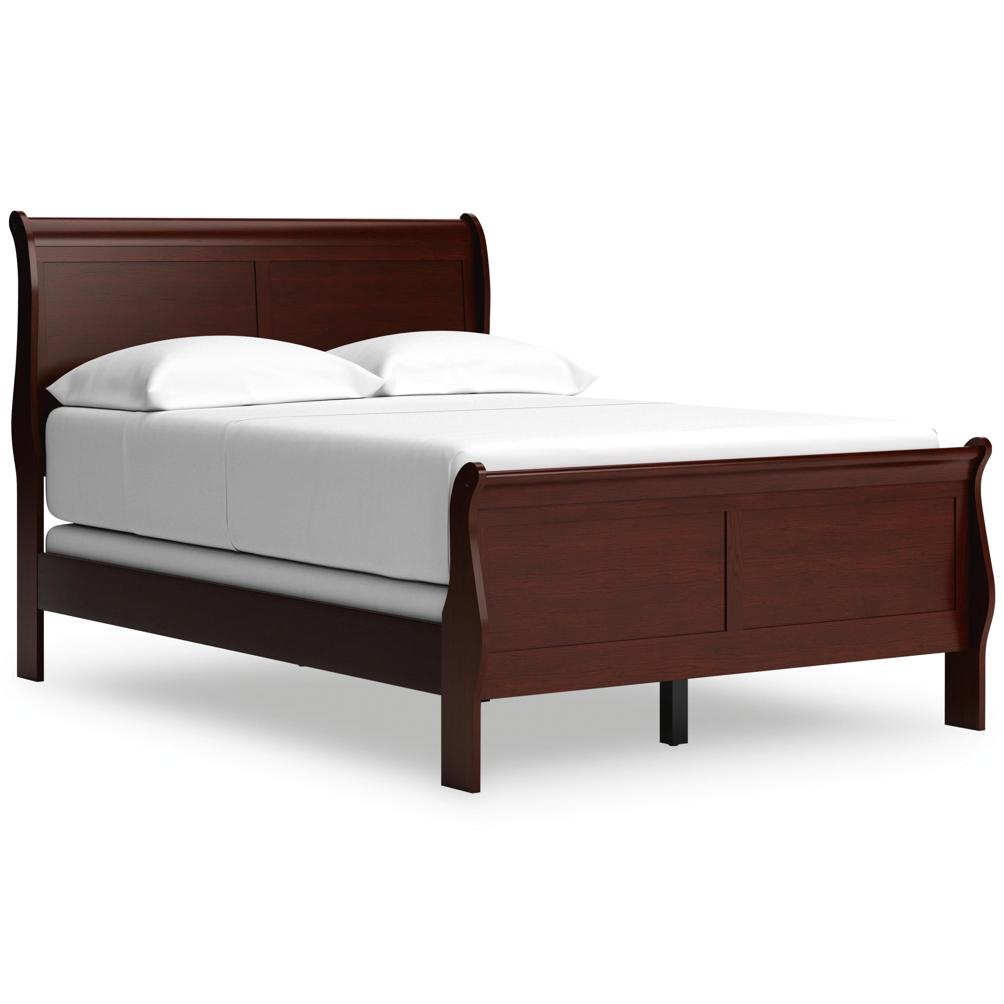Alisdair Sleigh Bed, Dresser, Mirror, 2 Chests and 2 Nightstands
