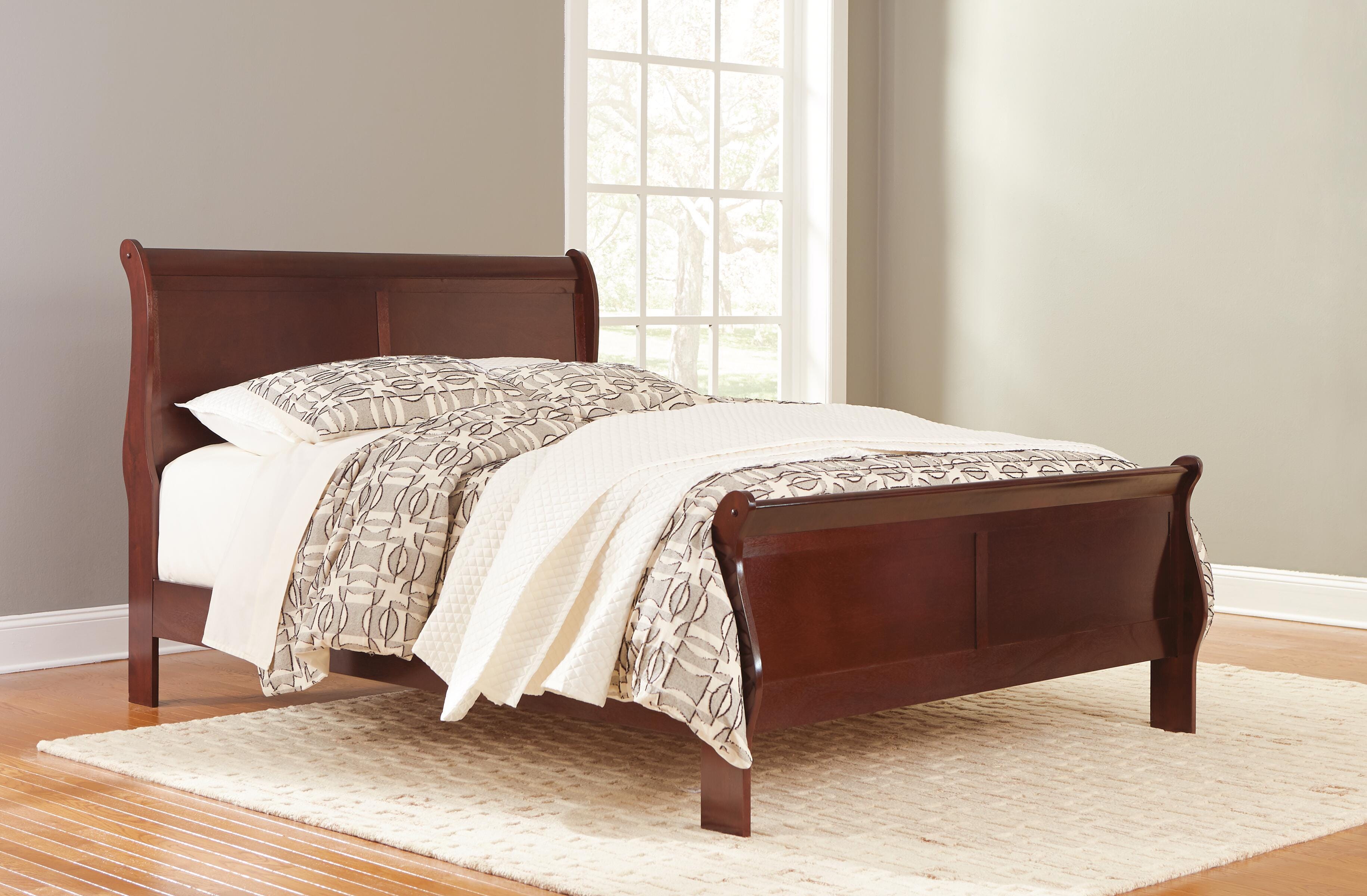 Alisdair Sleigh Bed, Dresser, Mirror and Nightstand