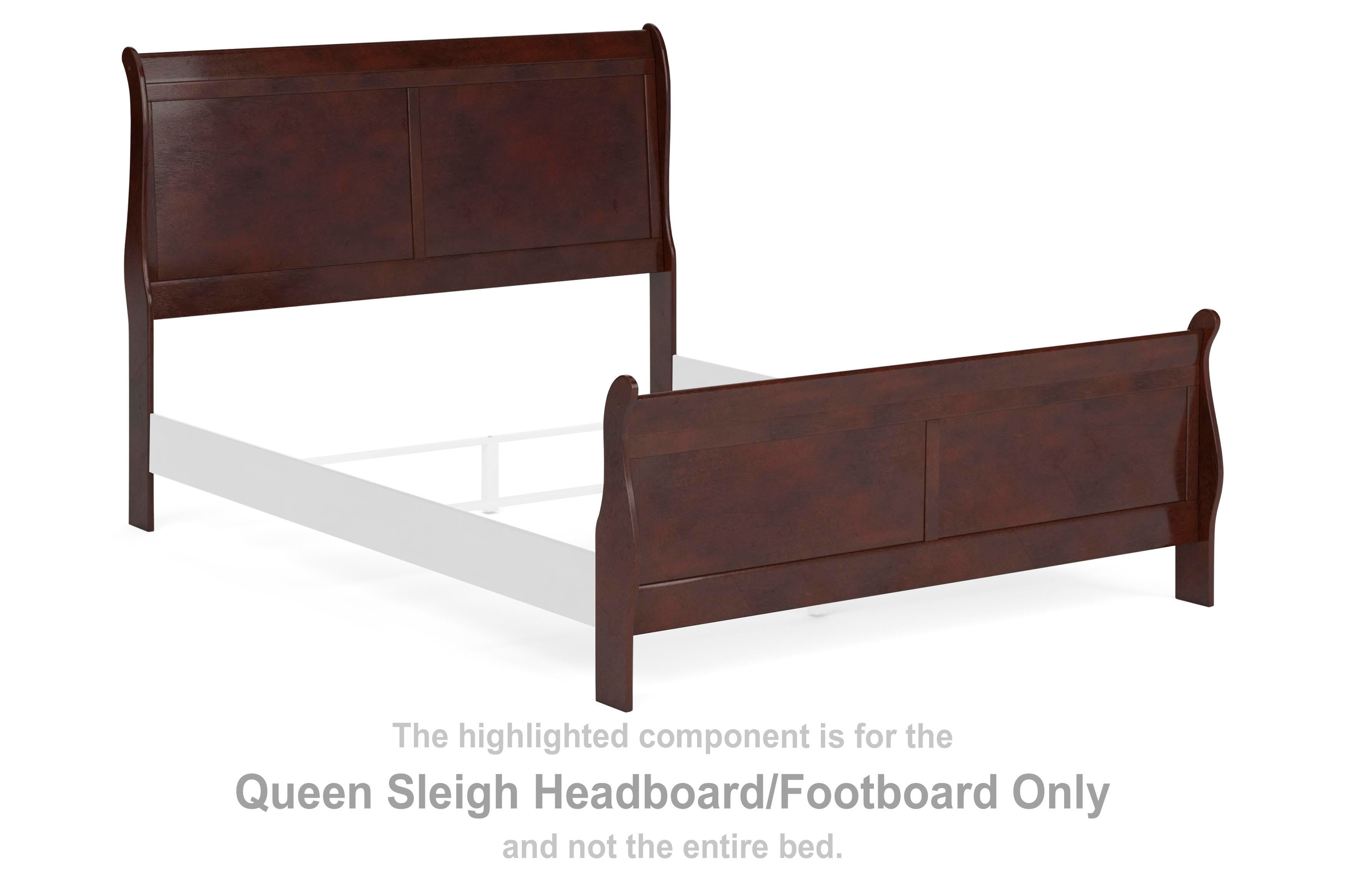 Alisdair Sleigh Bed, Dresser and Chest