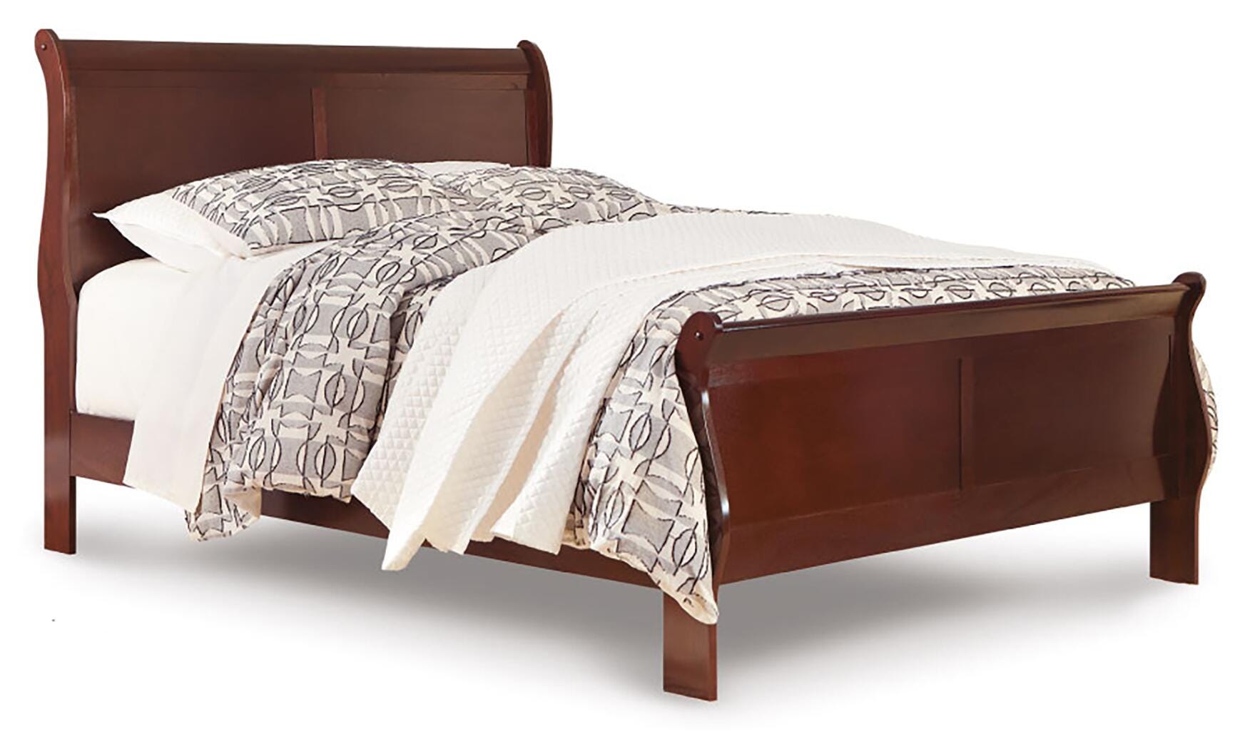 Alisdair Sleigh Bed, Dresser, Mirror, Chest and Nightstand