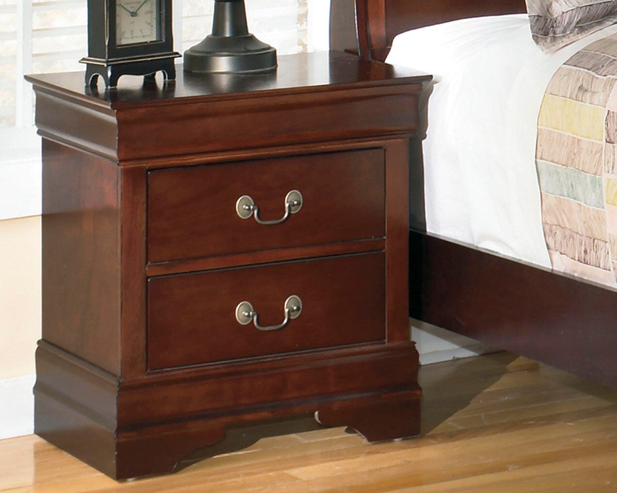 Alisdair Sleigh Bed, Dresser, Mirror and Nightstand