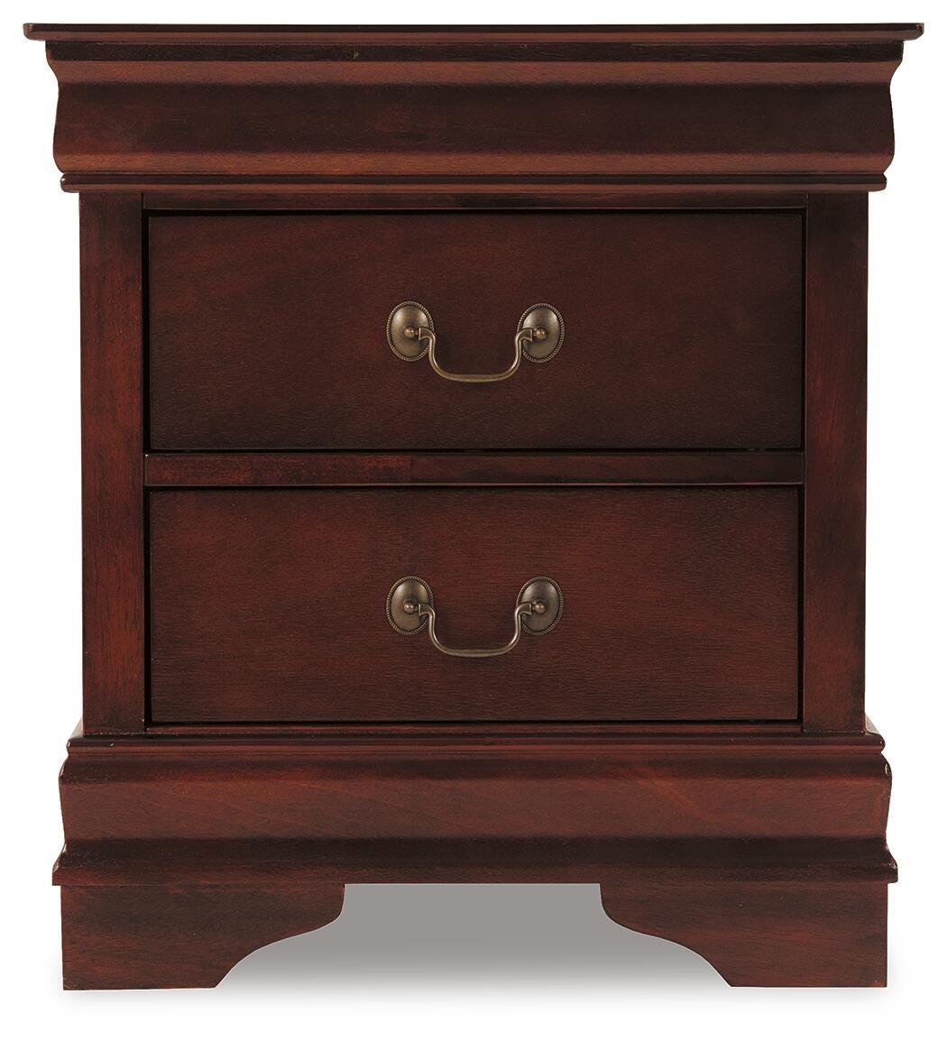 Alisdair Sleigh Bed, Dresser, Mirror, 2 Chests and 2 Nightstands