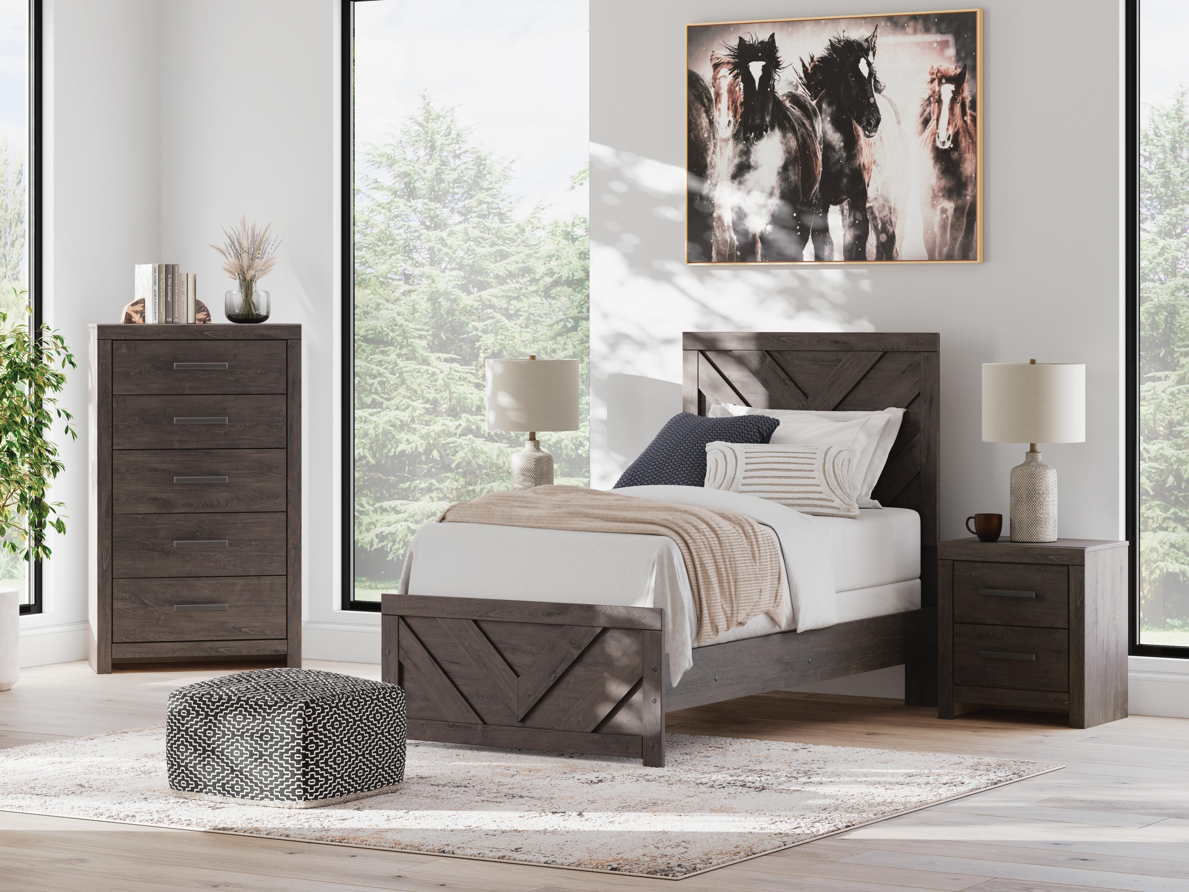 Prendonea Panel Bed