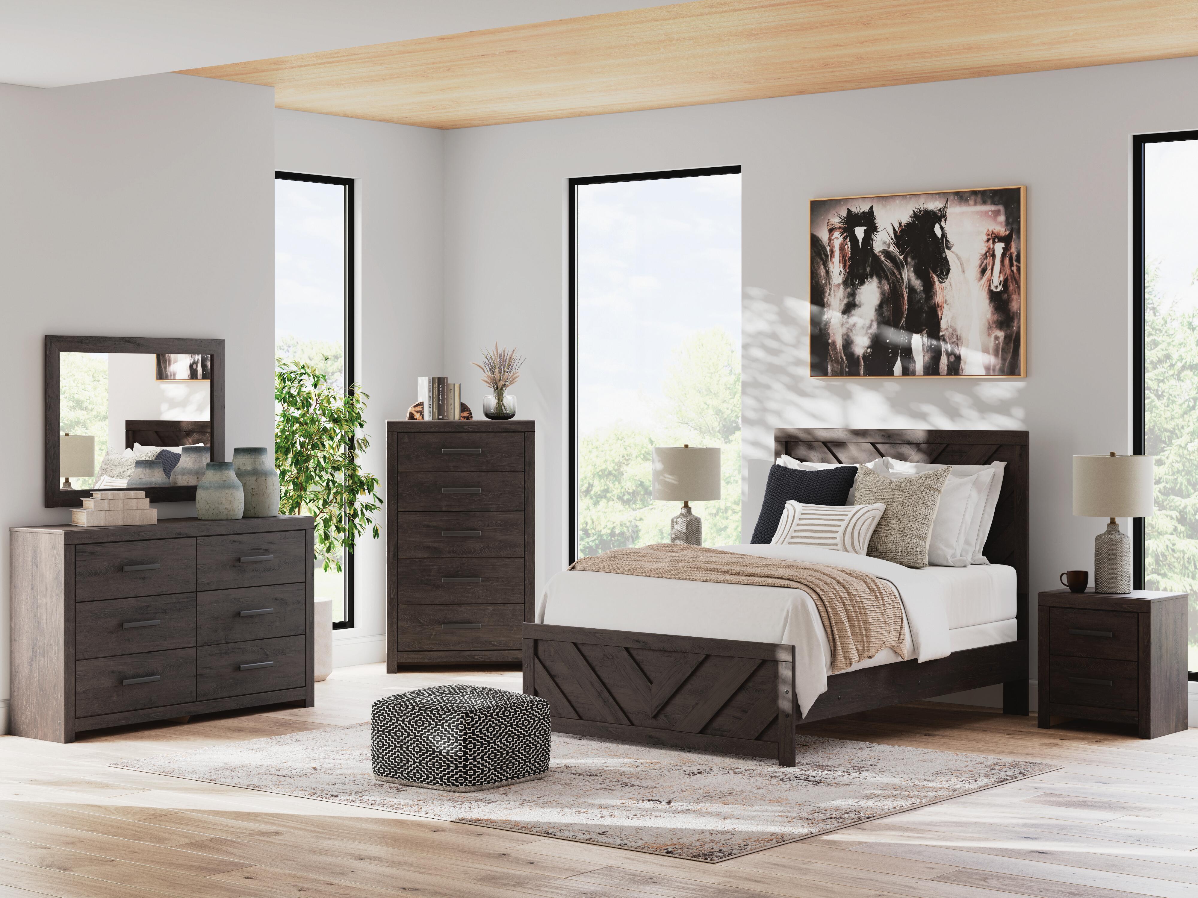 Prendonea Panel Bed