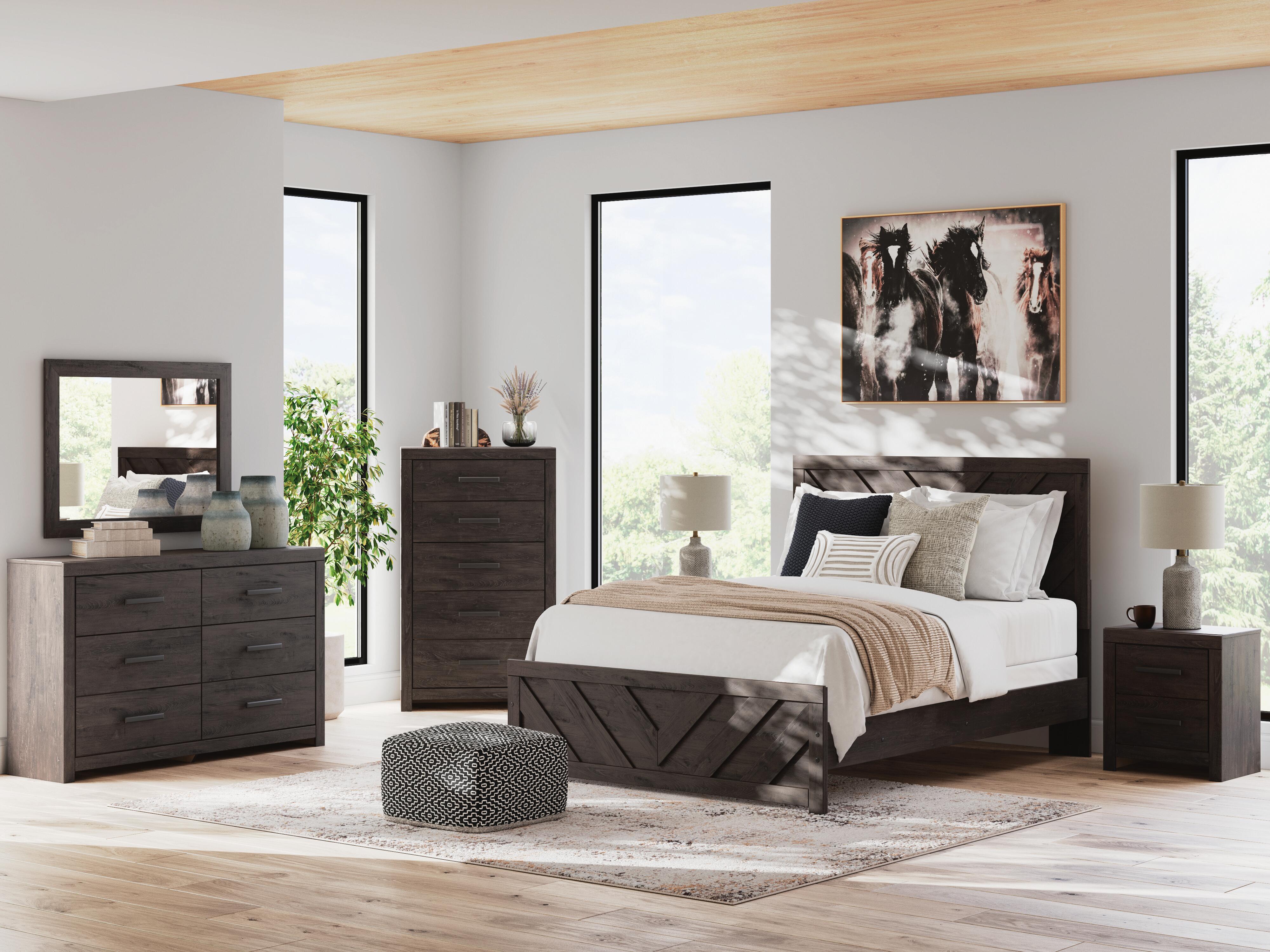 Prendonea Panel Bed