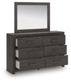 Prendonea Panel Bed, Dresser and Mirror