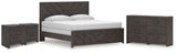 Prendonea Panel Bed, Dresser and 2 Nightstands