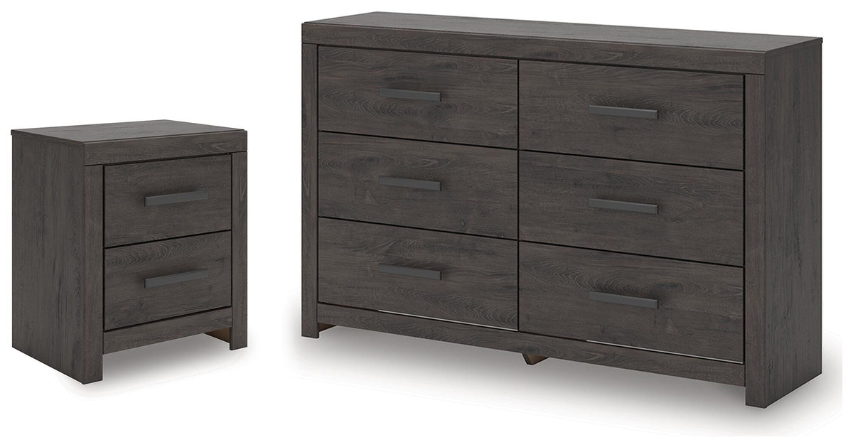 Prendonea Dresser and Nightstand
