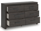 Prendonea Panel Bed, Dresser and Nightstand