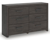 Prendonea Panel Bed, Dresser and Nightstand
