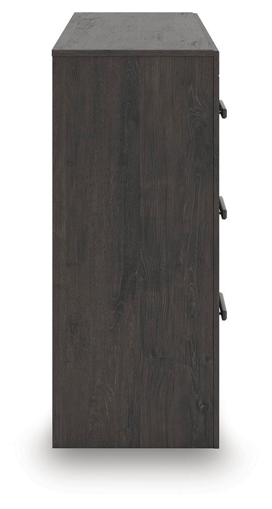 Prendonea Panel Bed, Dresser and Nightstand