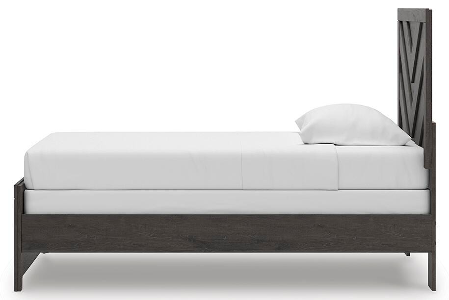 Prendonea Panel Bed, Dresser and Mirror