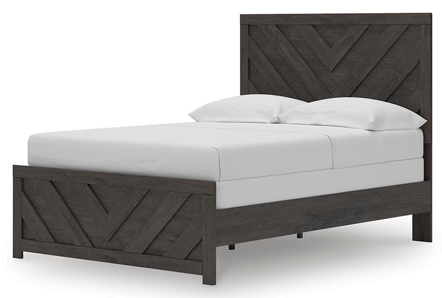 Prendonea Panel Bed, Dresser and Mirror