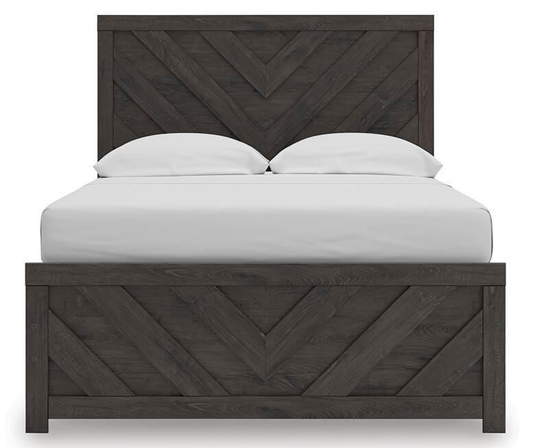 Prendonea Panel Bed, Dresser, Mirror, Chest and Nightstand