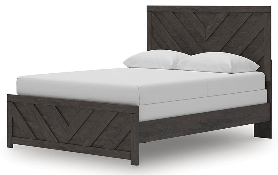 Prendonea Panel Bed, Dresser and Nightstand