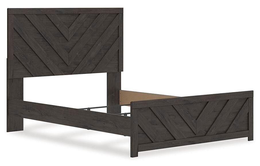 Prendonea Panel Bed, Dresser and Nightstand