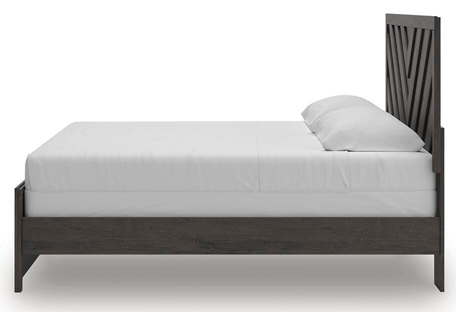 Prendonea Panel Bed, Dresser, Mirror and Nightstand