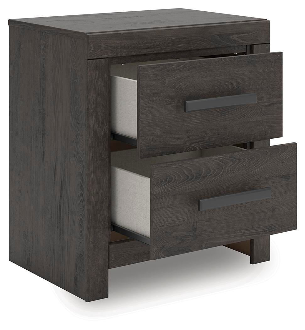 Prendonea Panel Bed, Dresser and Nightstand