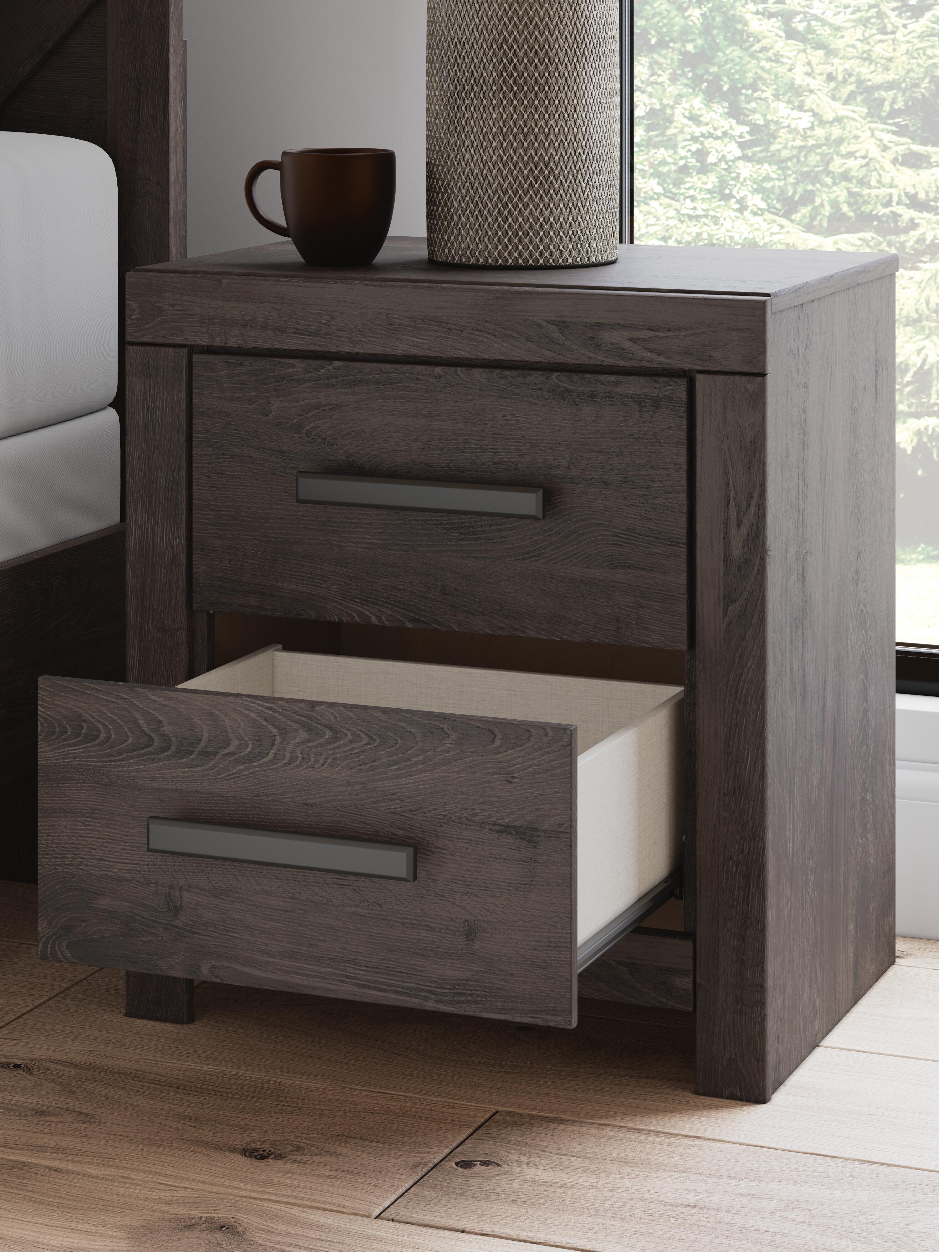 Prendonea Panel Bed, Dresser and Nightstand