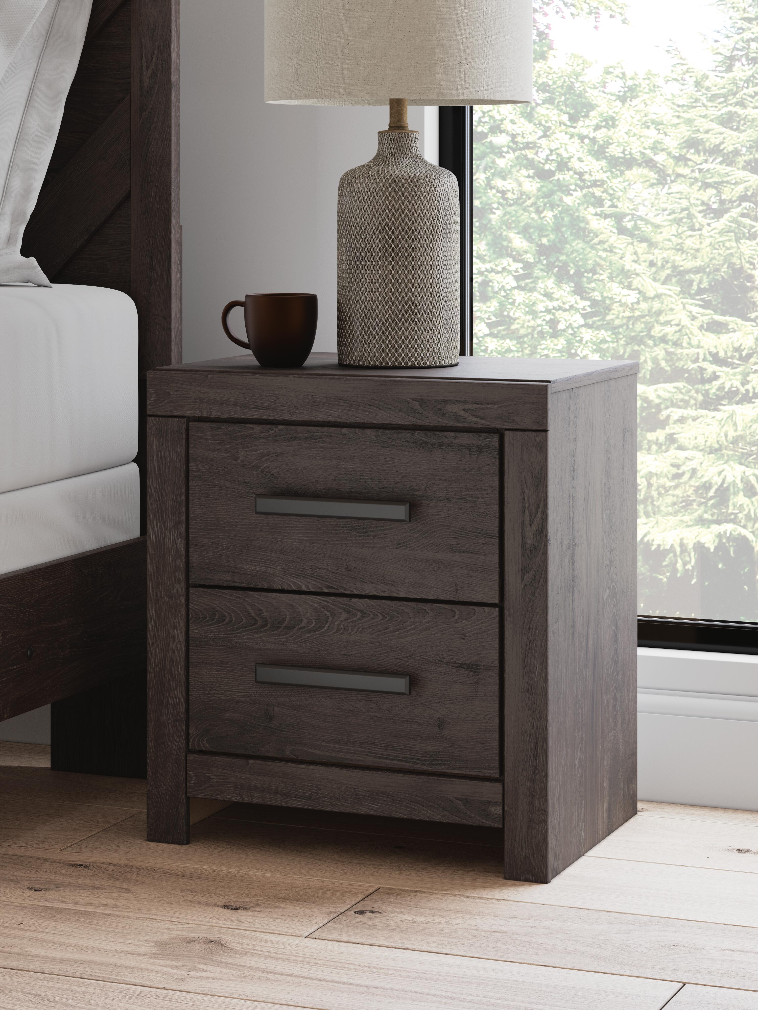 Prendonea Panel Bed, Dresser, Mirror and Nightstand