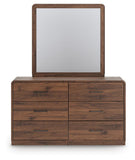 Fortlorn Panel Bed, Dresser and Mirror
