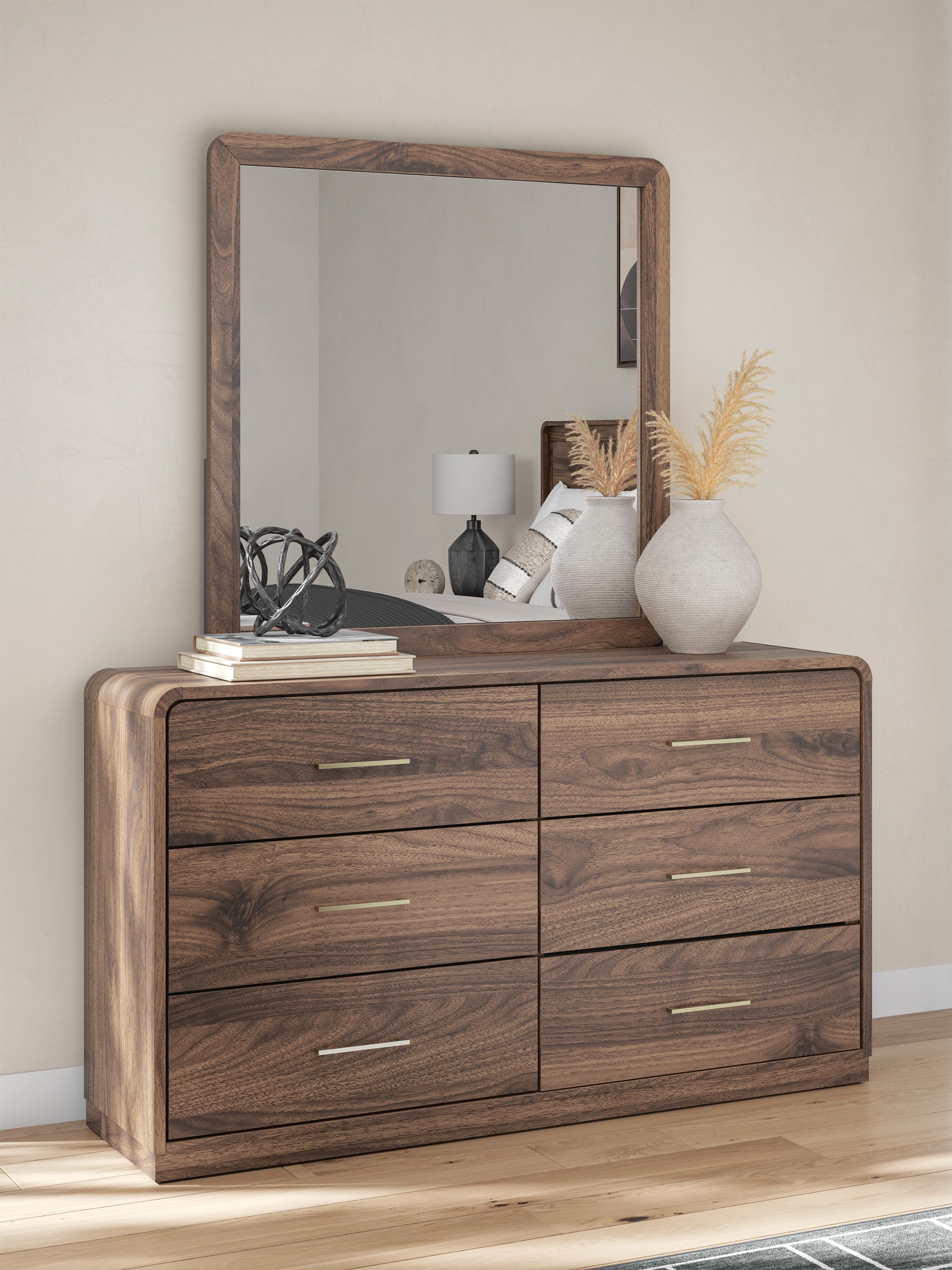 Fortlorn Panel Bed, Dresser and Mirror