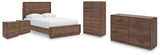 Fortlorn Panel Bed, Dresser, Chest and 2 Nightstands
