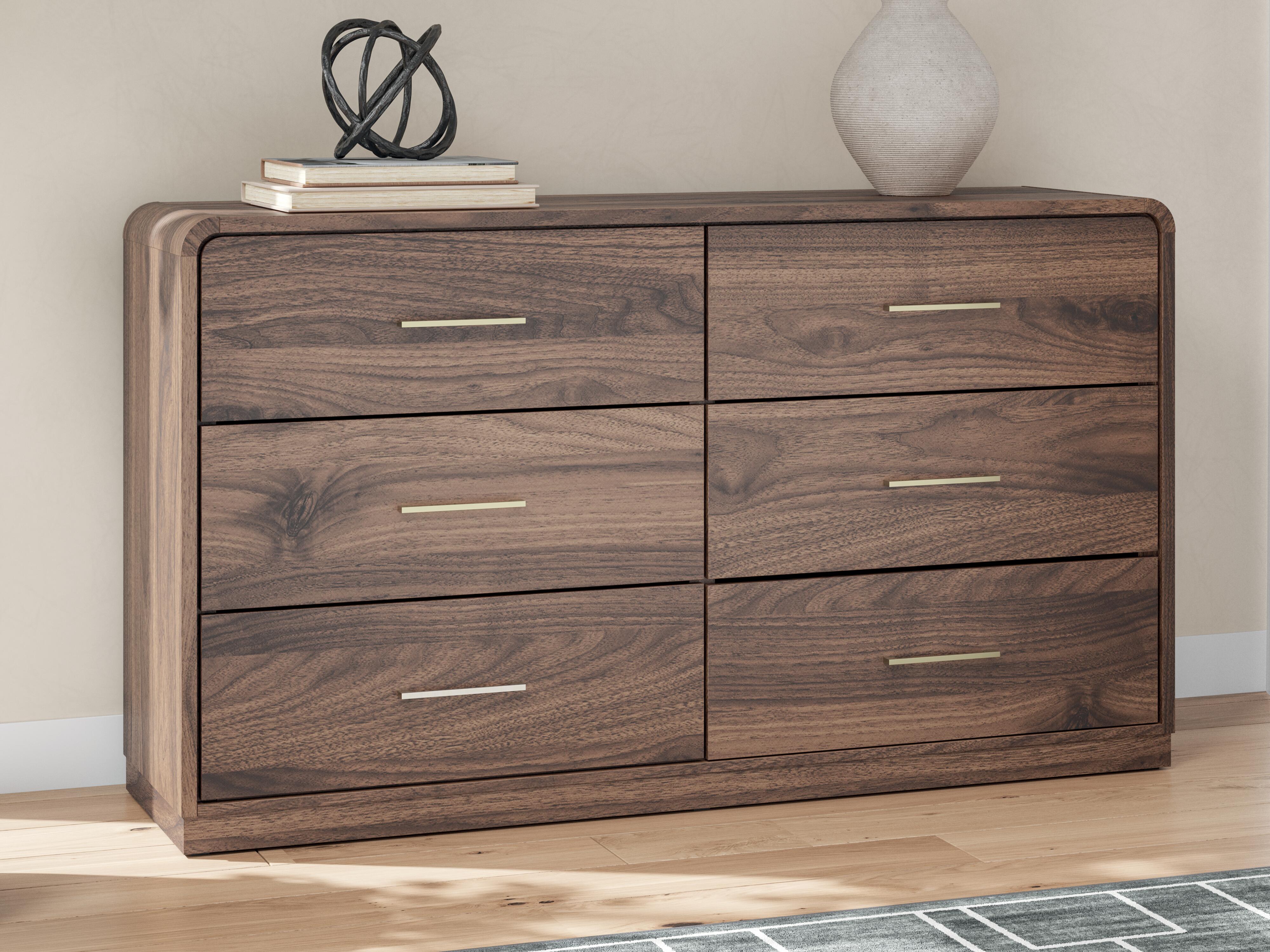 Fortlorn Panel Bed, Dresser and Nightstand