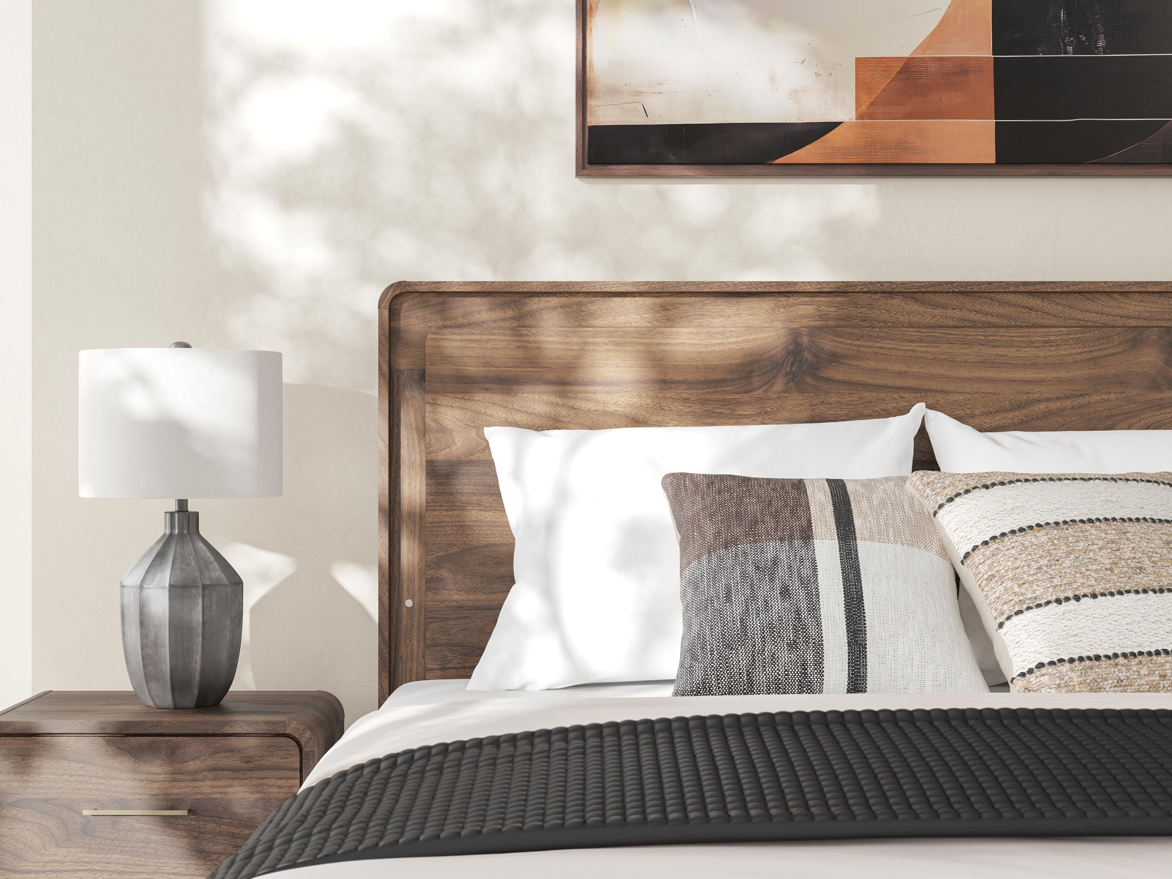 Fortlorn Panel Bed and Dresser