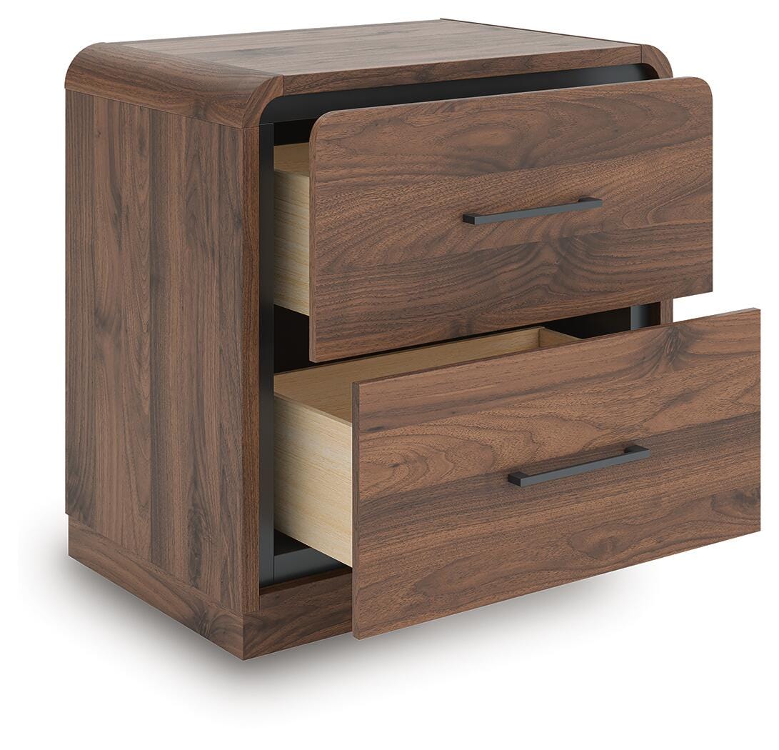 Fortlorn Panel Bed, Dresser and Nightstand