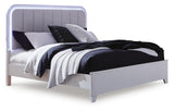 Jarlee Panel Bed, Dresser, Mirror and Nightstand