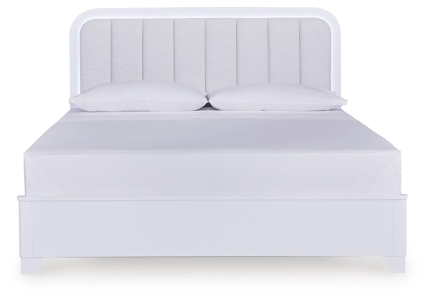 Jarlee Panel Bed, Dresser, Mirror and Nightstand