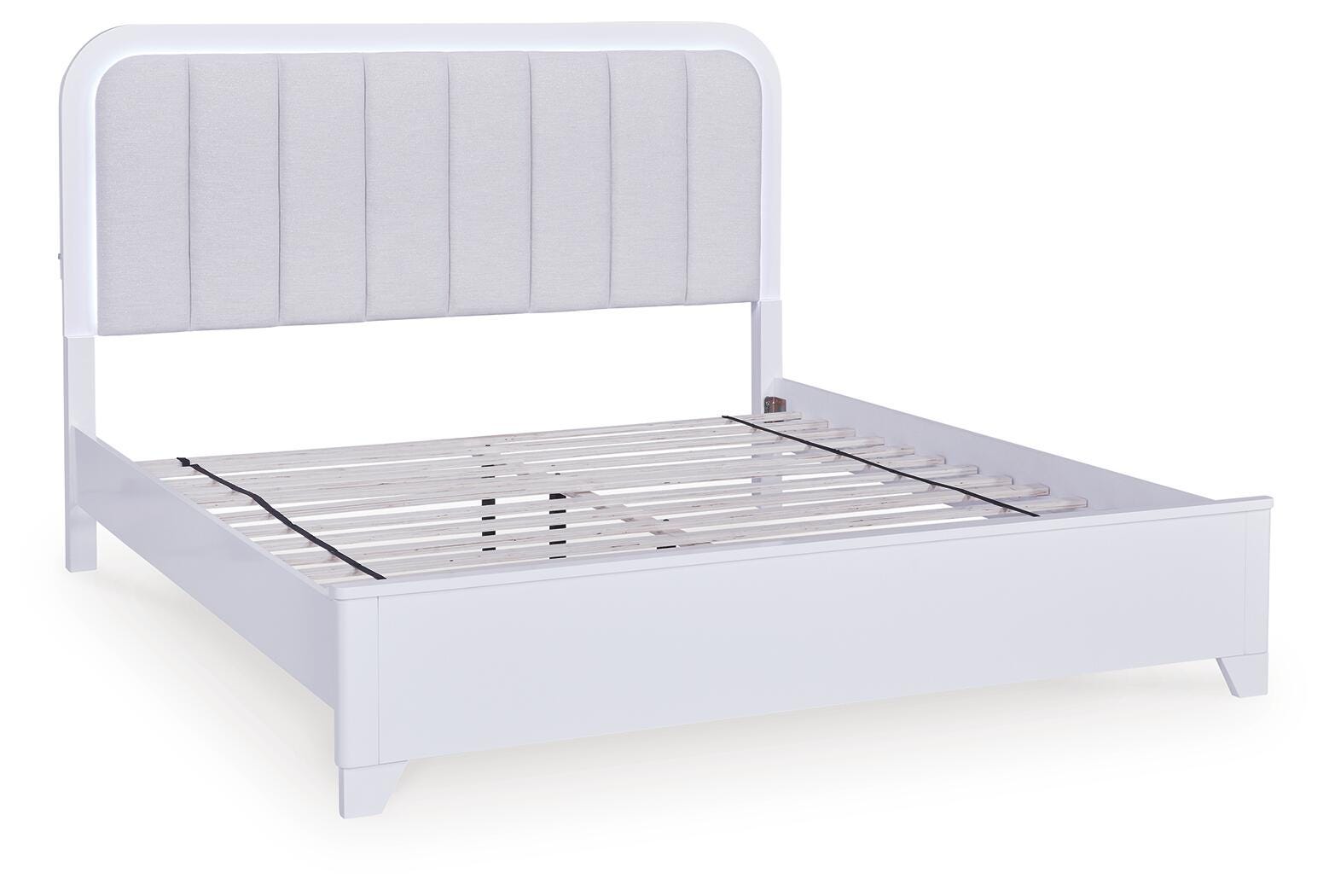 Jarlee Panel Bed, Dresser, Mirror and Nightstand