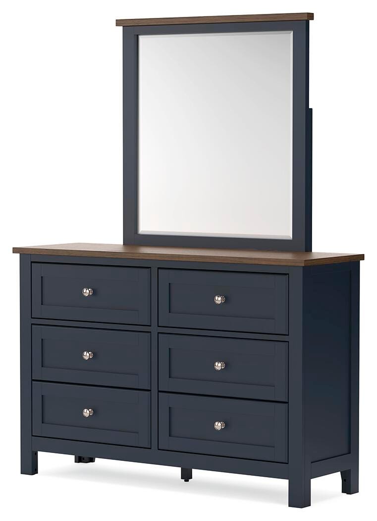 Landocken Panel Headboard, Dresser, Mirror, Chest and Nightstand