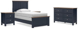 Landocken Panel Bed, Dresser and 2 Nightstands
