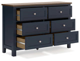 Landocken Panel Bed, Dresser and 2 Nightstands
