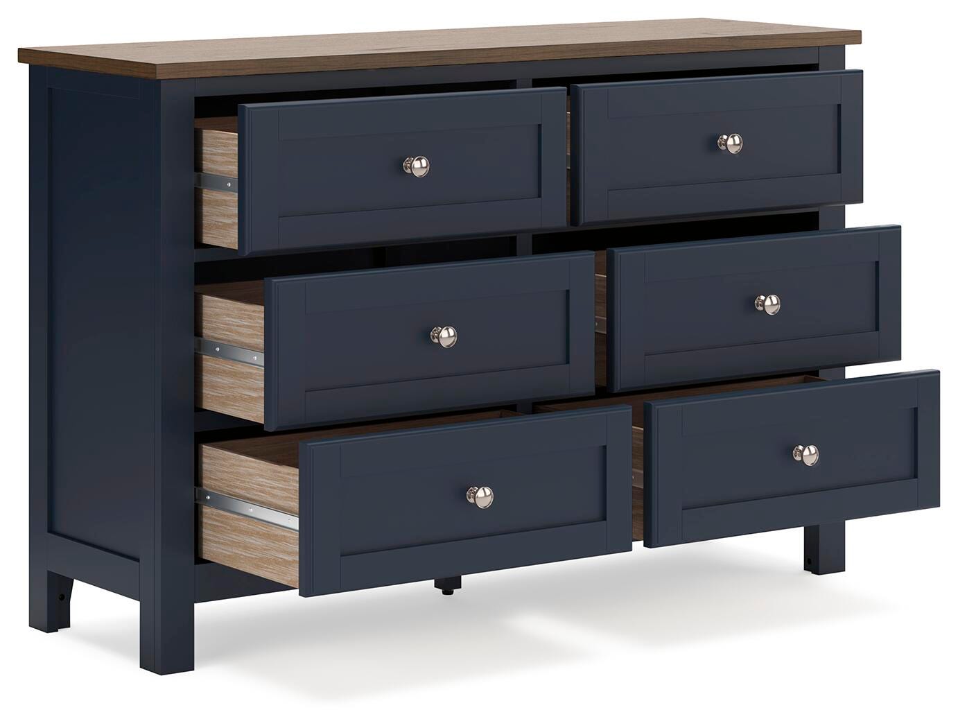 Landocken Panel Bed, Dresser and 2 Nightstands
