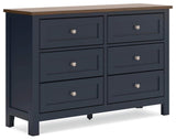 Landocken Panel Bed and Dresser