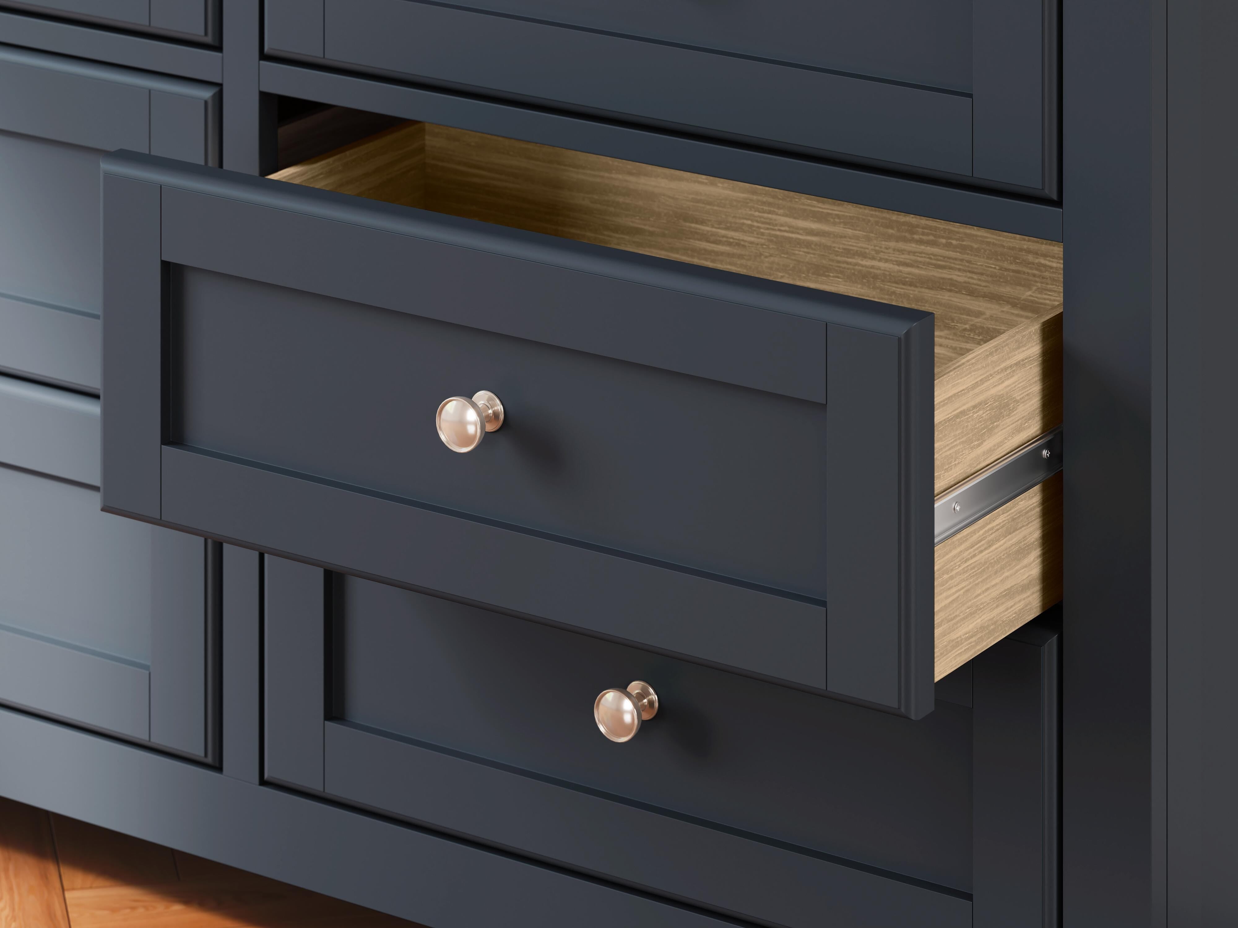 Landocken Panel Headboard and Dresser