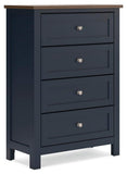Landocken Panel Bed, Chest and Nightstand