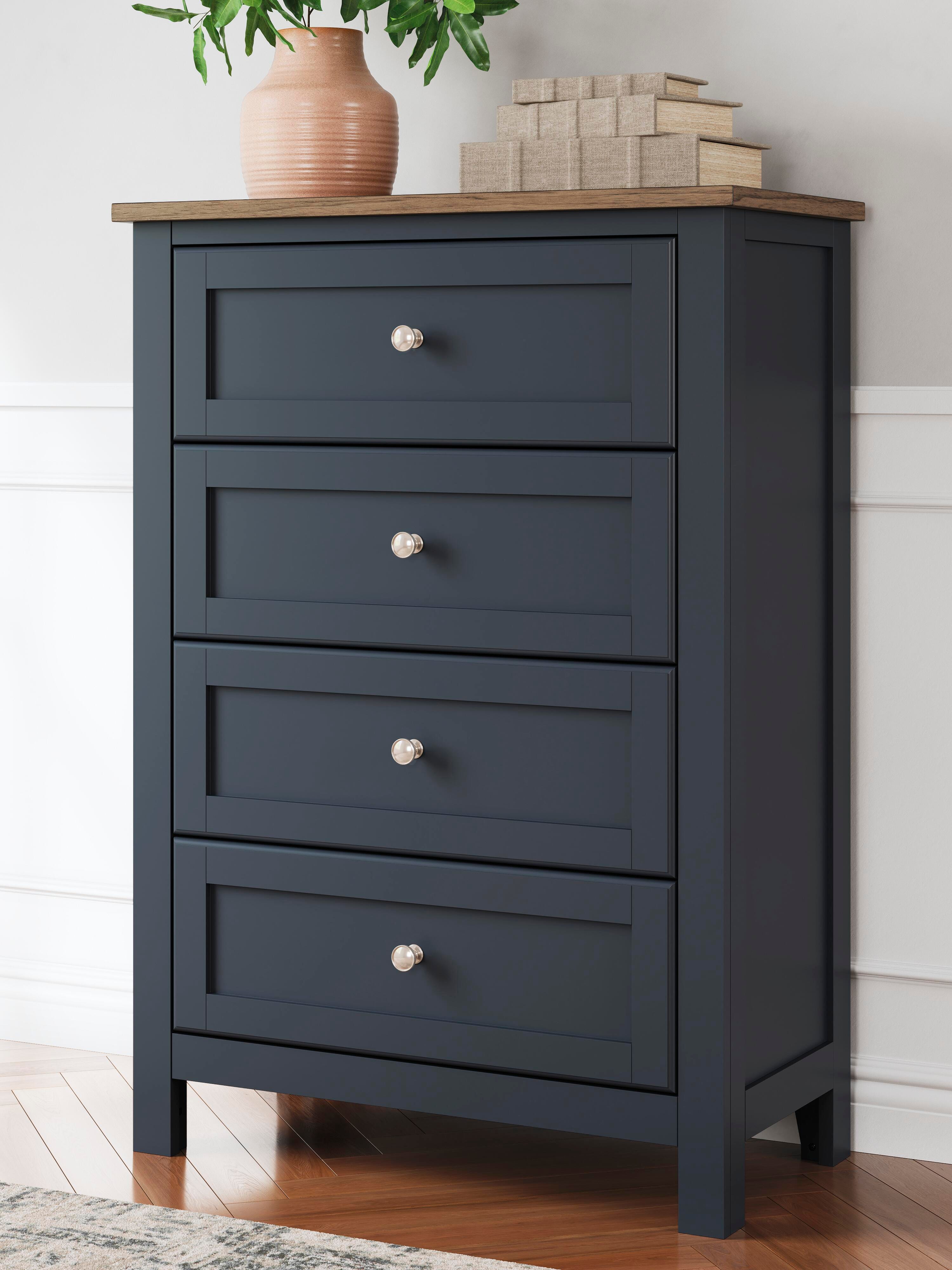 Landocken Panel Bed, Dresser, Chest and Nightstand