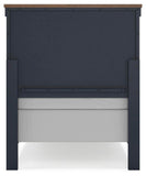 Landocken Panel Headboard and Nightstand